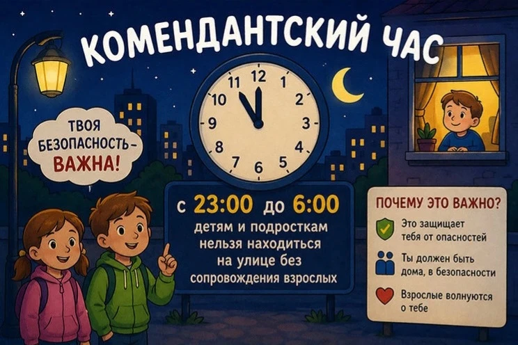 ❗️В соответствии с законодательством Нижегородской области, для обеспечения безопасности детей и под