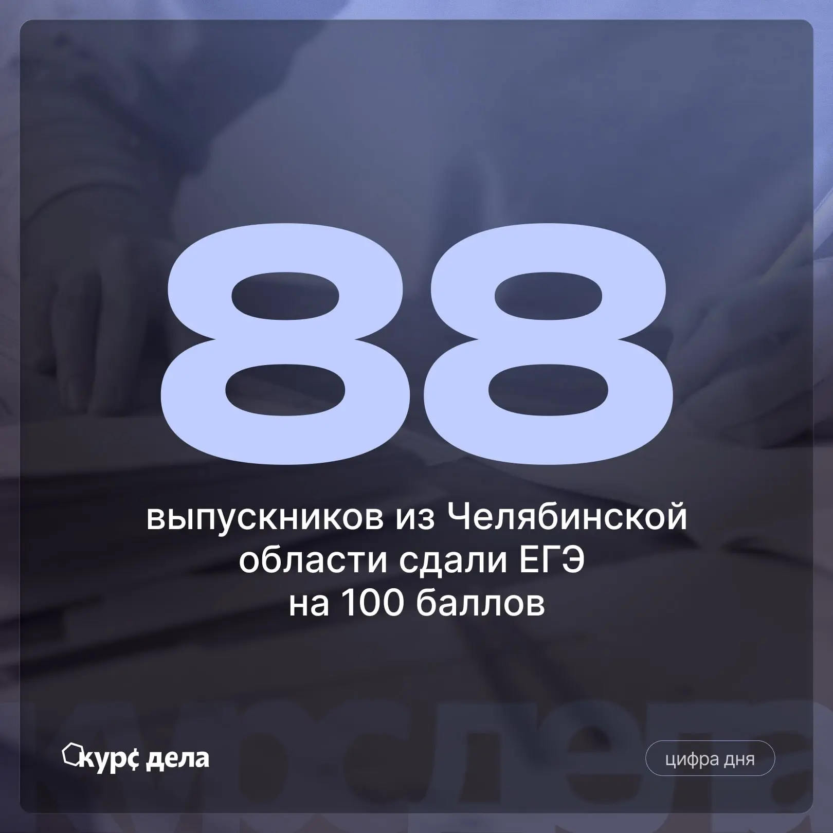 Уже 88 выпускников из Челябинской области получили максимальный балл на ЕГЭ. Высший результат в 100 