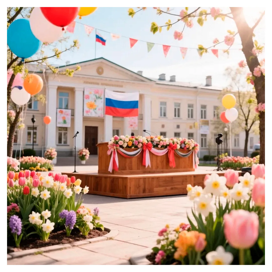 С Праздником Весны и Труда!