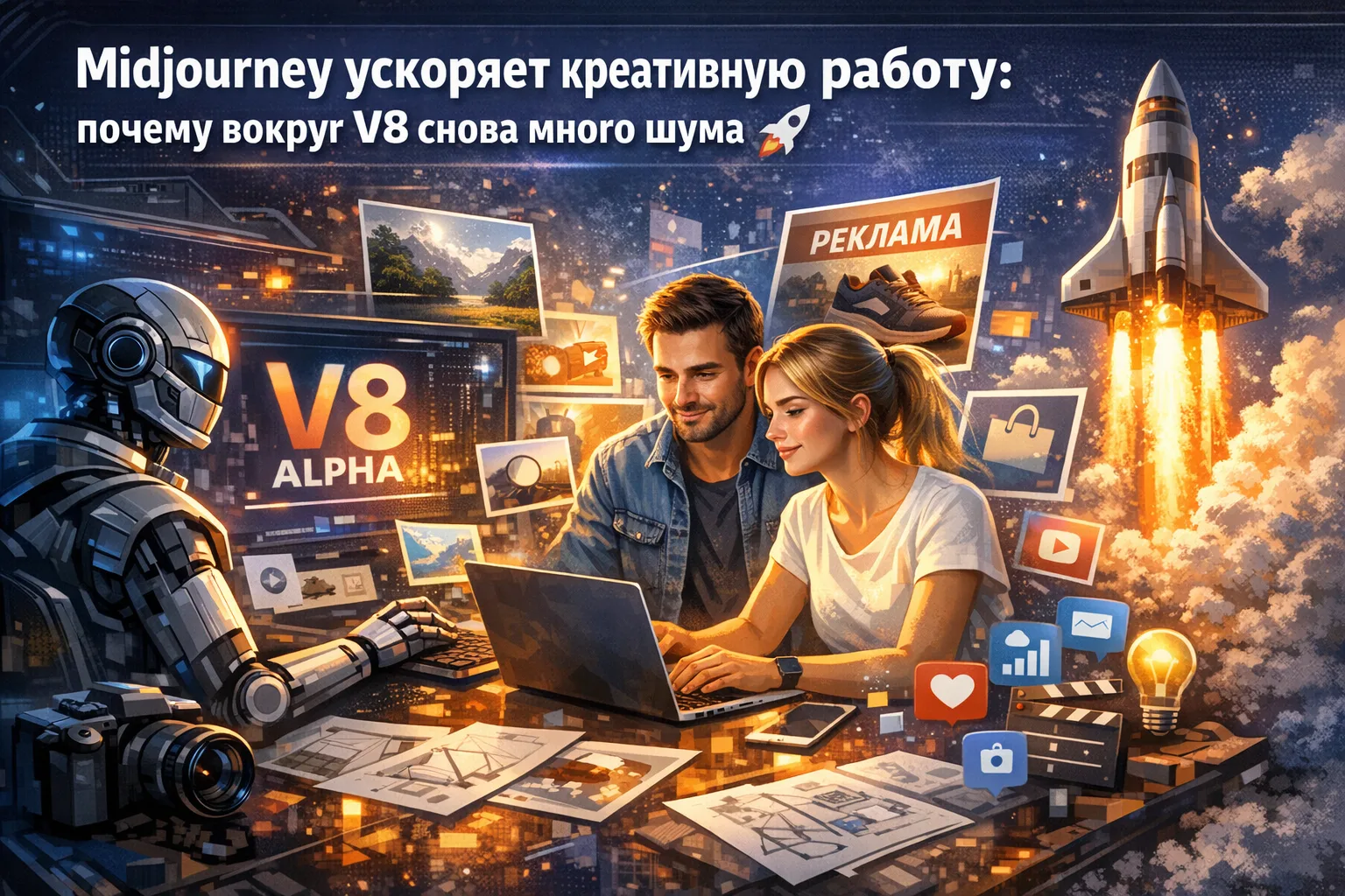 Midjourney ускоряет креативную работу: почему вокруг V8 снова много шума 🚀 Что… — публикация канала «ChatGPT 5, Midjourney, Suno, Gemini, DeepSeek, Veo, ЧатГПТ, Чат GPT»
