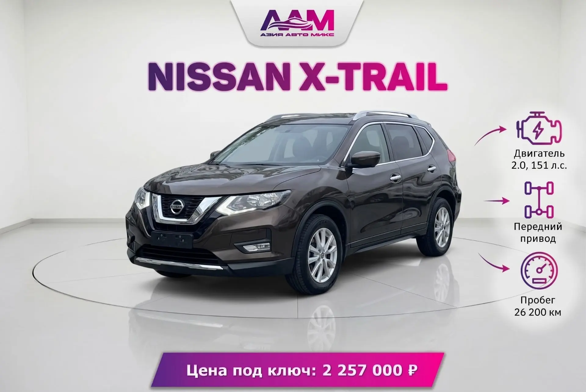 ⚡️ Подобрали и приобрели Nissan X-Trail для Алёны и Олега из города Москва!