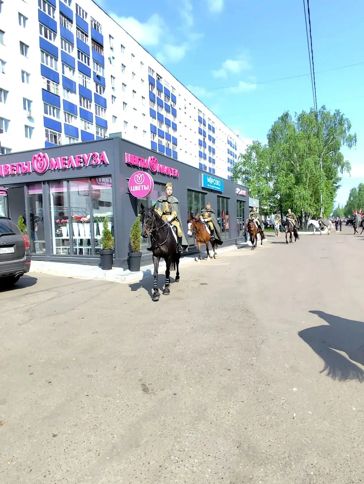 🎖️ Сегодня в Мелеузе прошёл Парад Победы!