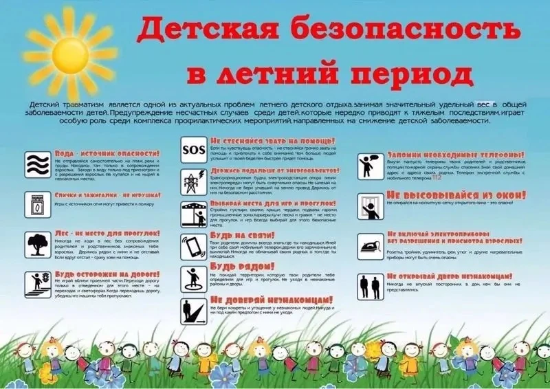 Памятки «Детская безопасность в летний период»‼️

#МБОУСШ15 #ОбразованиеГуково #Безопасность