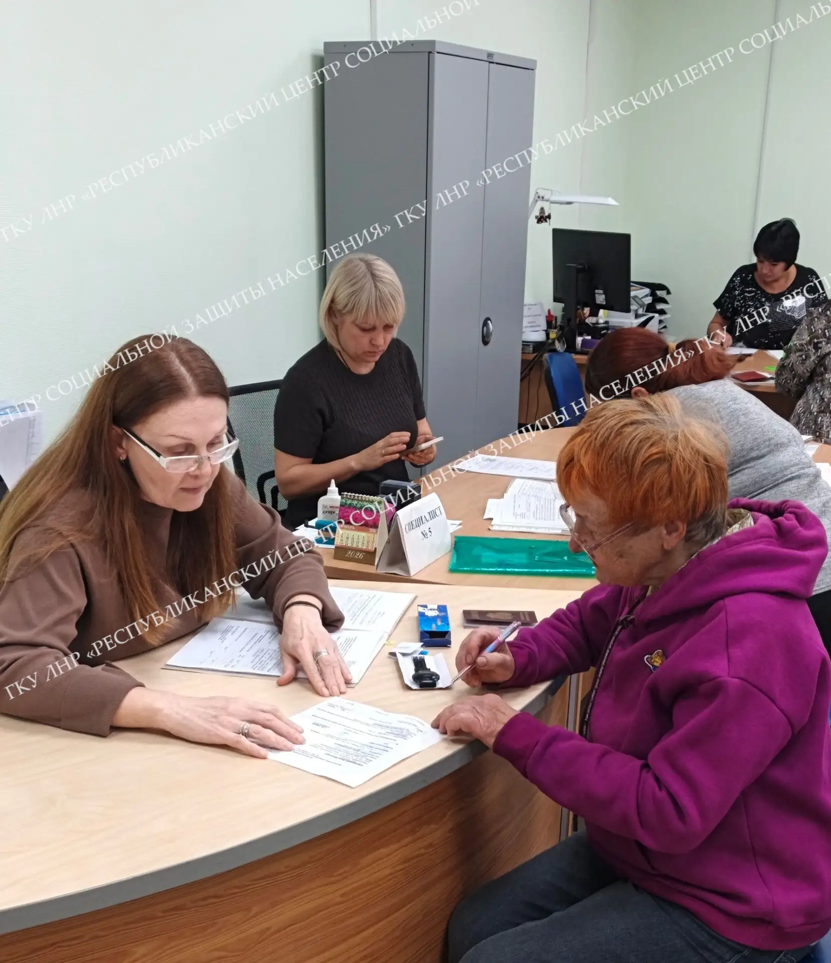 В Филиале №4 в г. Алчевске продолжается выдача технических средств реабилитации.