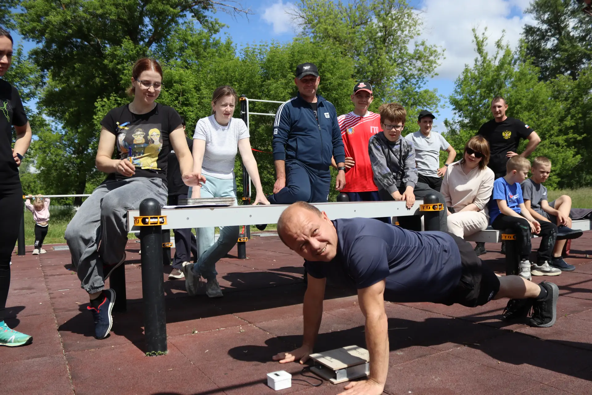 В Радищево прошел районный этап Всероссийского Марафона  "Земля спорта"