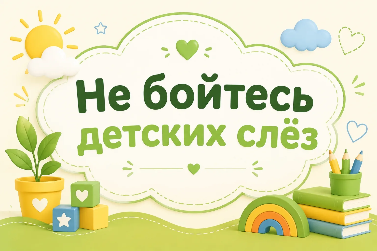 📢😢 Не бойтесь детских слёз

Слёзы — это способ ребёнка показать свои чувства.

Не всегда нужно сра