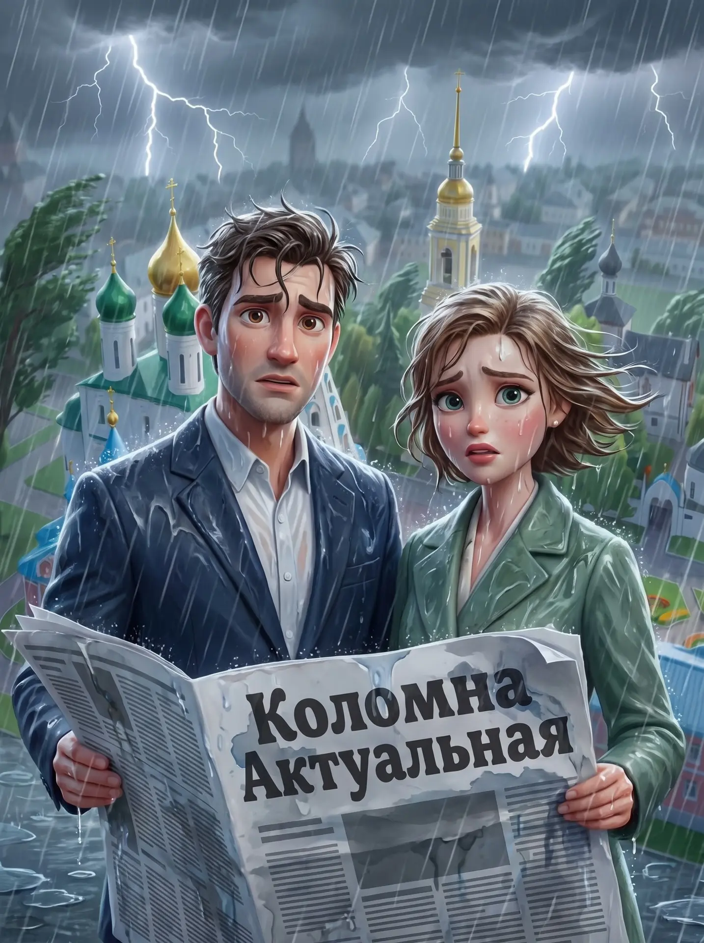 Сегодня в Московском регионе дождливо и ветрено — порывы ветра могут достигать 20 м/с.