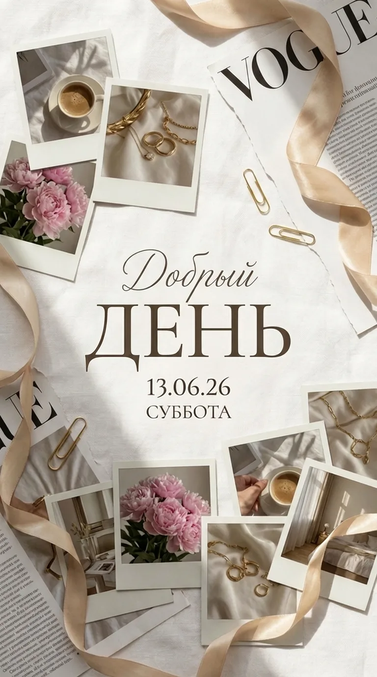 [ДАТА 13.06.2026]

Еще больше полезного — в каналах: 
✨ мотивация на каждый день 
✨ предпринимательс