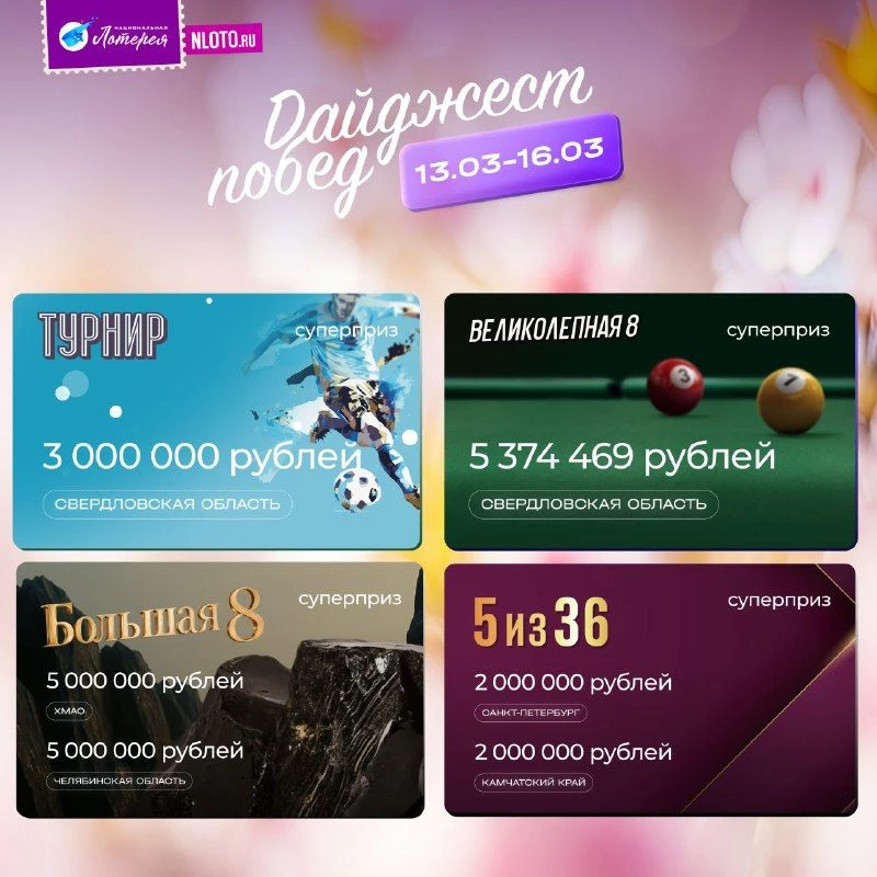 🤔 Вы замечали, как сильно везёт нашим игрокам во второй половине недели?  Мы уверены: удача имеет на