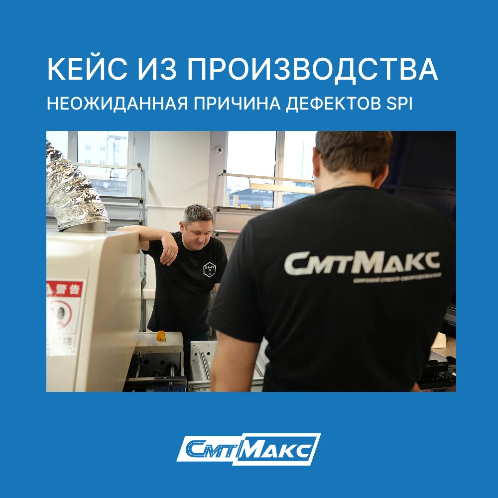 На одном из производств за две недели заменили три партии паяльной пасты.