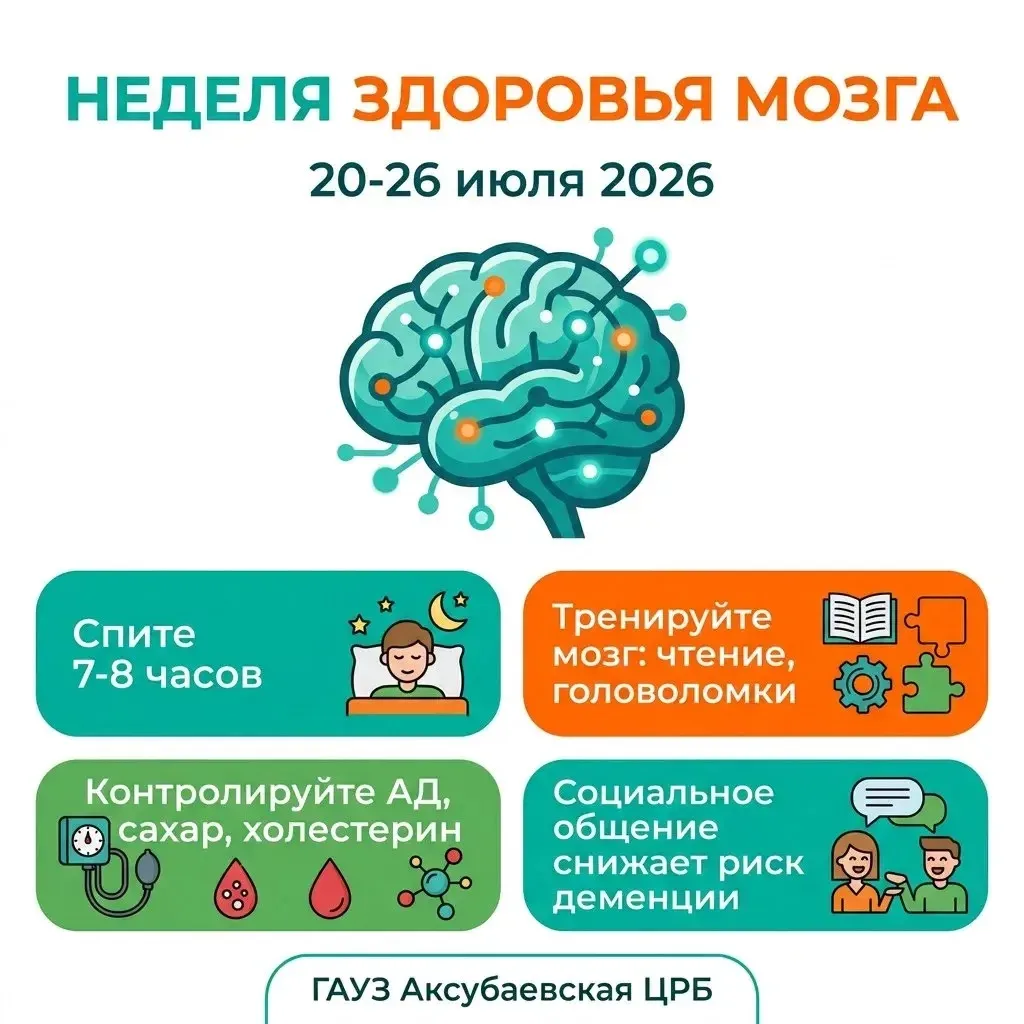🧠 Неделя здоровья головного мозга: проверка на прочность

Знаете ли вы, что мозг не отдыхает даже н