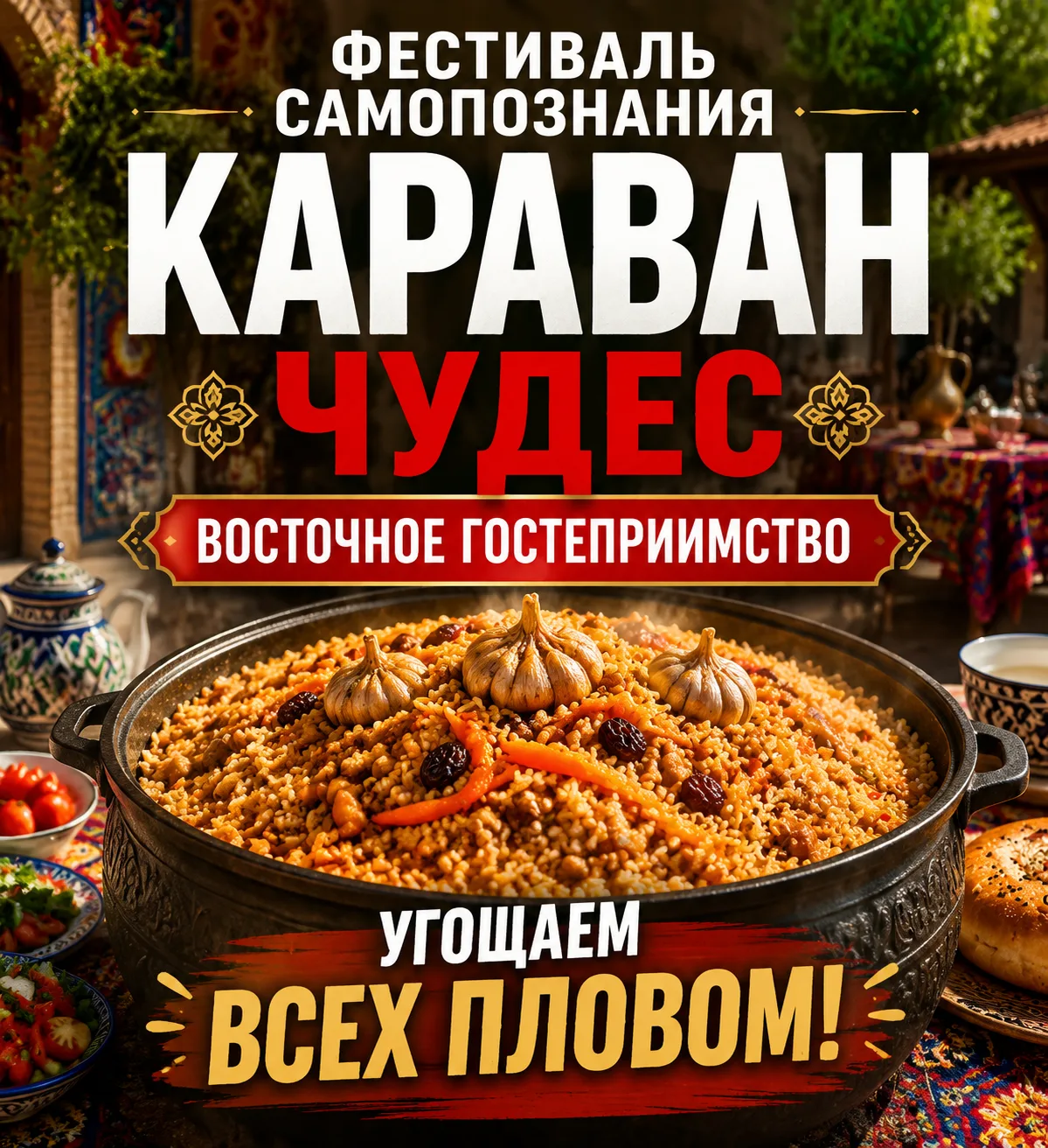 🍲 На настоящем празднике всегда есть место для большого казана и тёплой встречи!