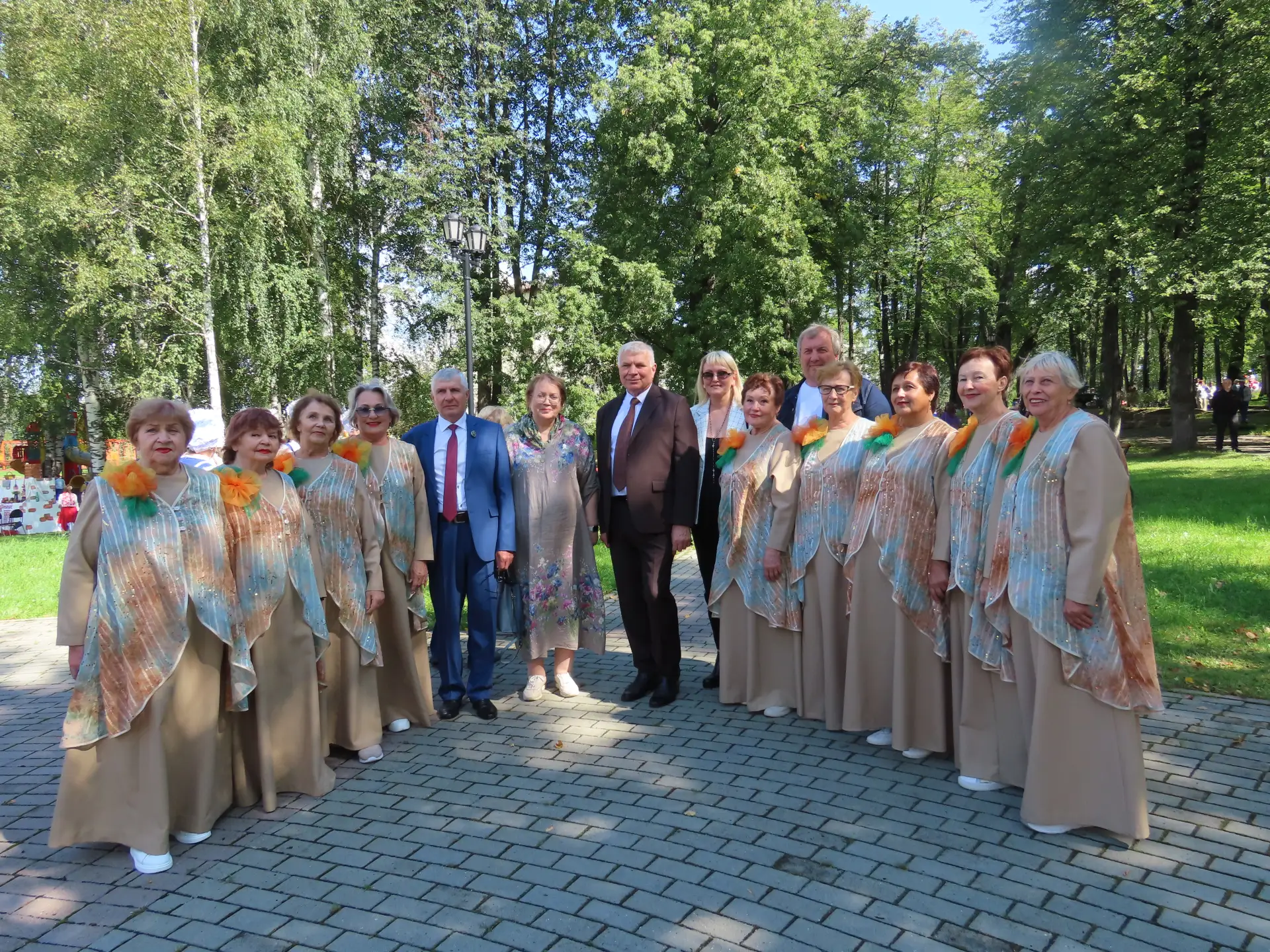 ✅В городском парке Новой Ляли состоялся XIV Областной фестиваль народной песни «Лялинск...