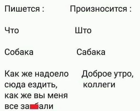 Учите правильное произношение, коллеги!