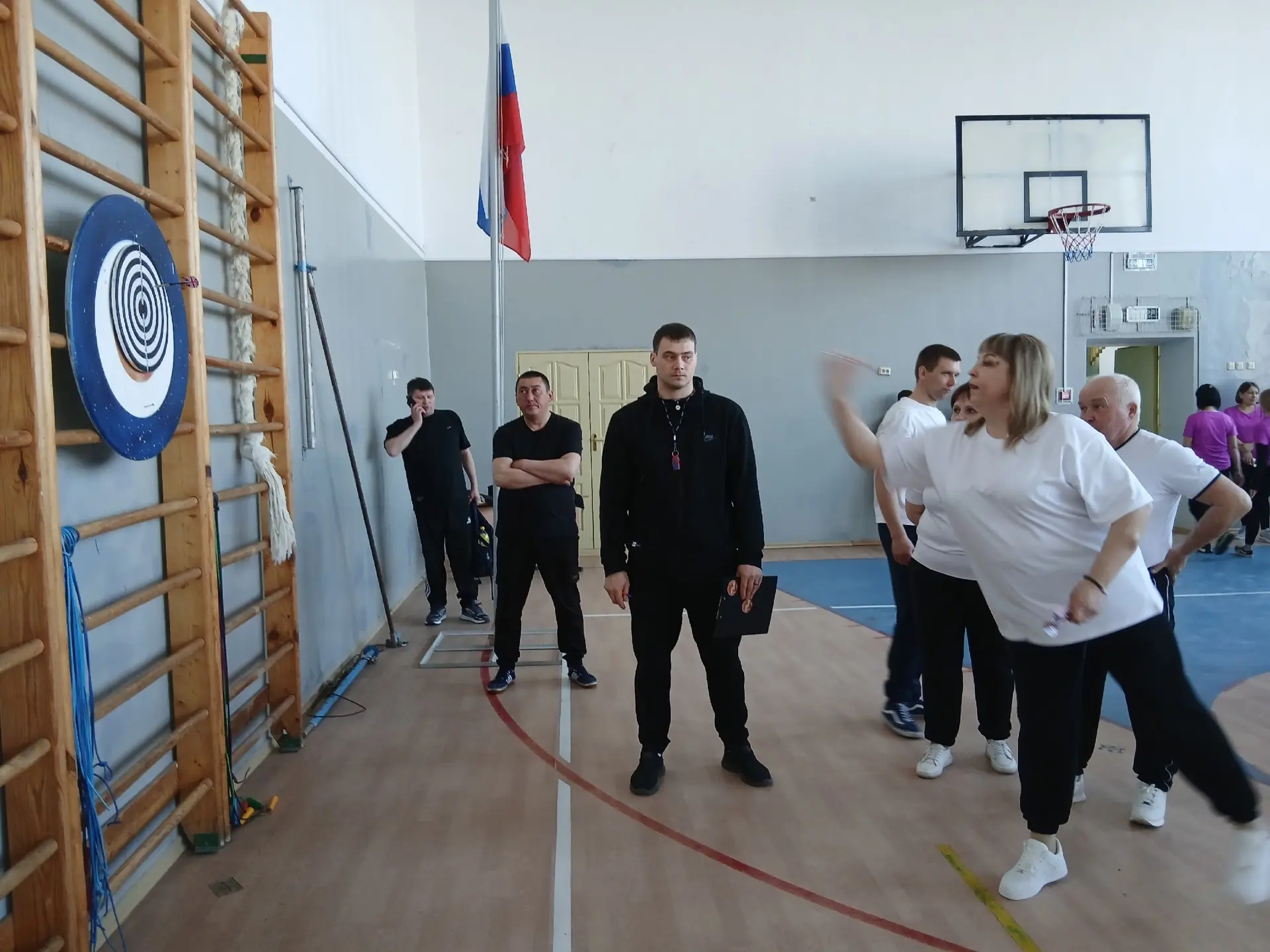 Наша команда Истошинской СОШ приняла активное участие в окружной спартакиаде работников образования 