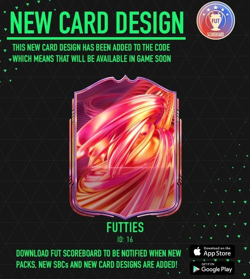 Дизайн FUTTIES в этом году ✅