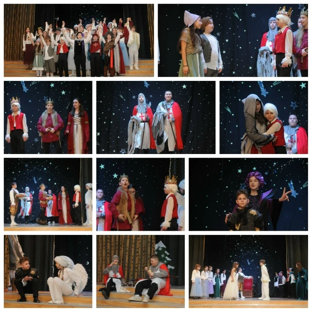 🎭 Премьера в 6 «Б»! 🌟  18 марта в актовом зале на Большой Молчановке состоялся настоящий театральный