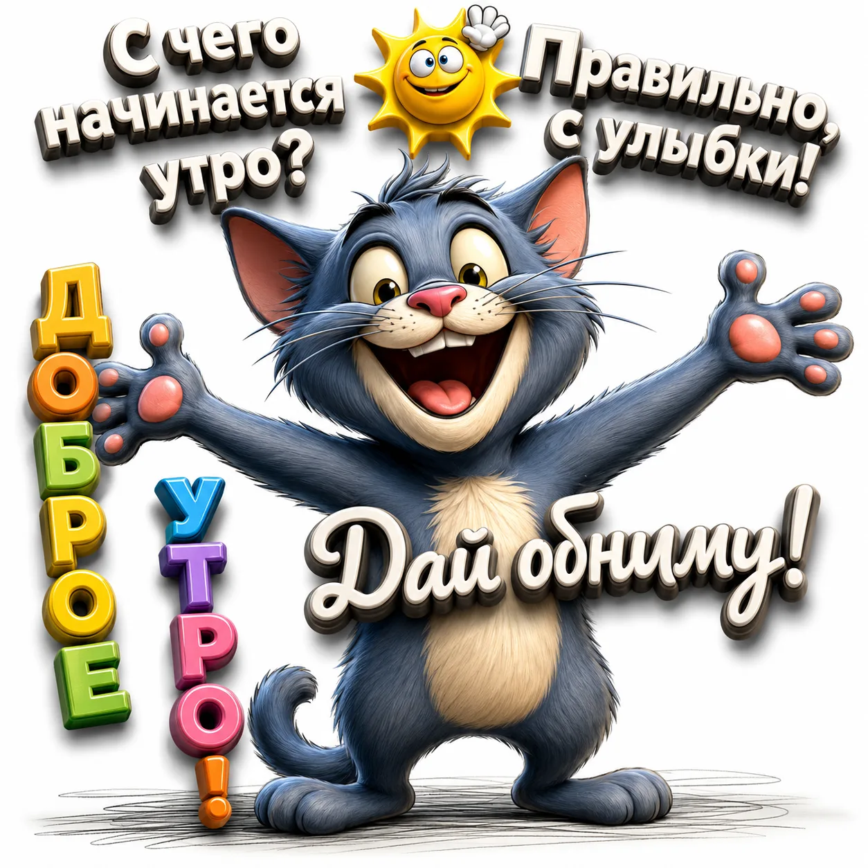 С чего начинается утро?