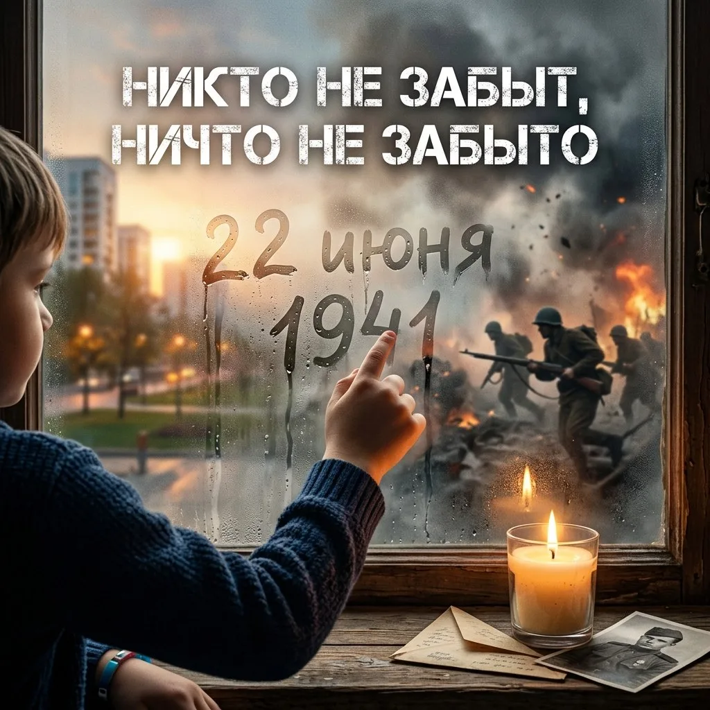 22 июня 1941 года — День памяти и скорби. 🕊️85 лет назад началась Великая Отечественная война. Самы
