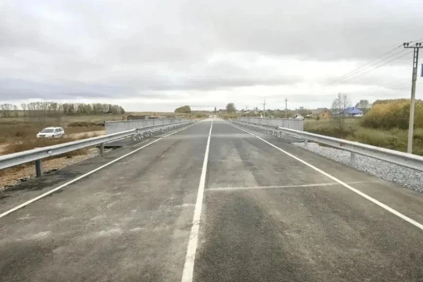 🌉 В Башкирии завершили реконструкцию моста через Каймашинку