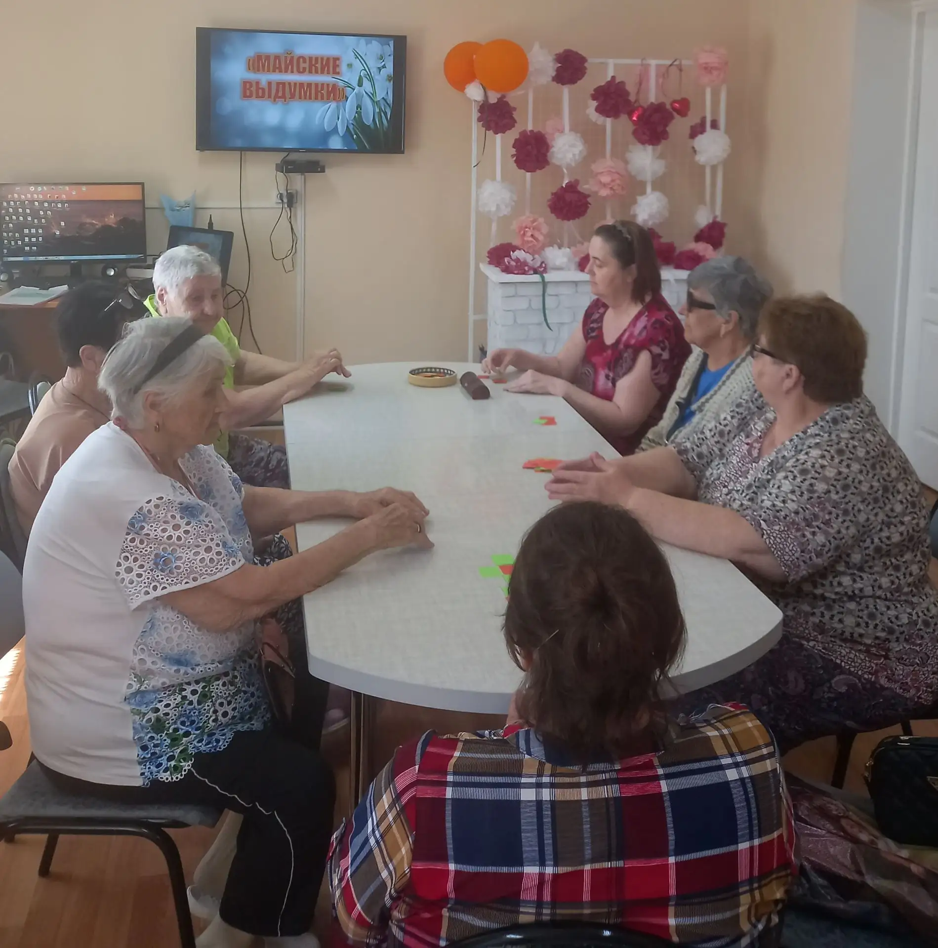 В рамках проекта «Время активных» получатели социальных услуг социально – реабилитацион...