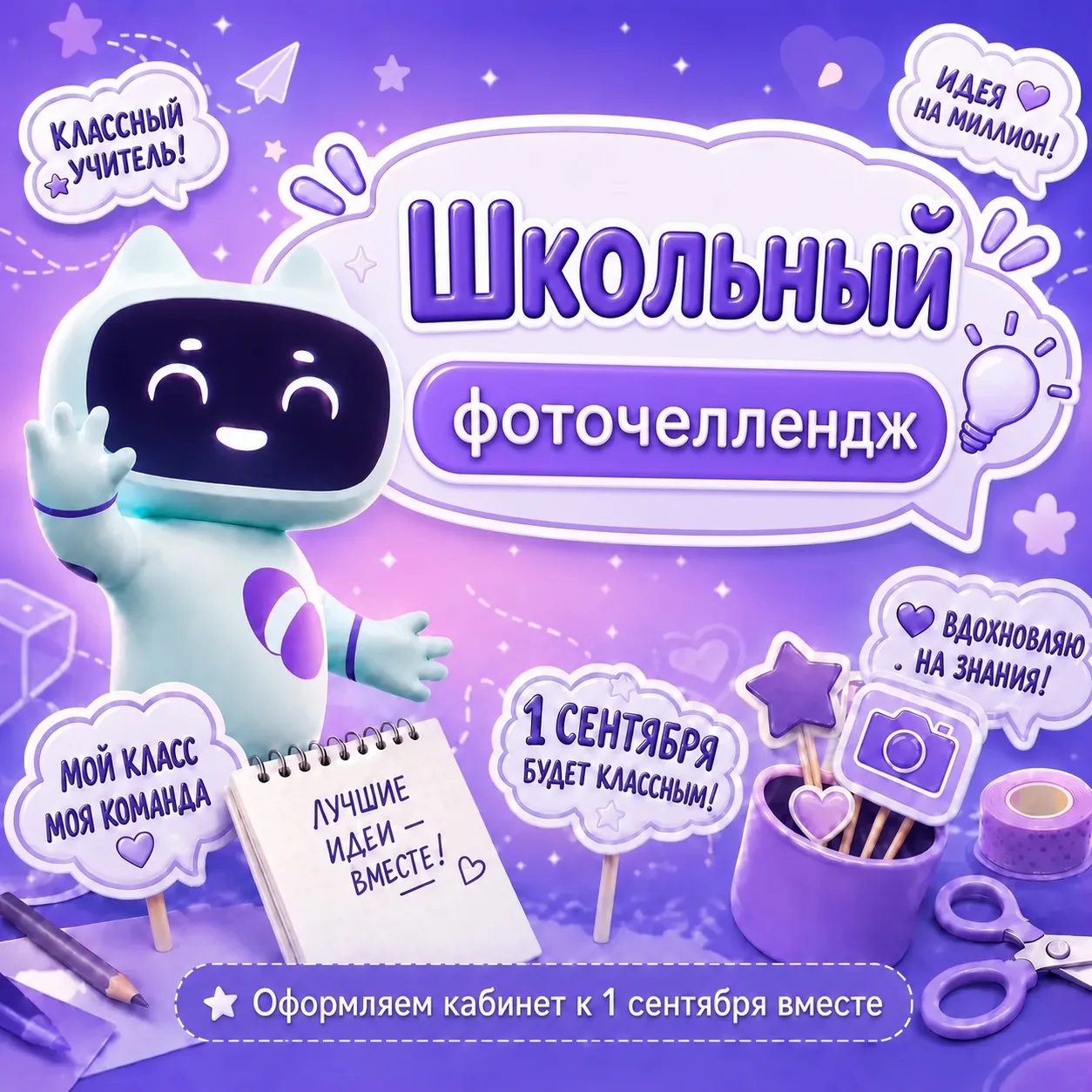 📸 Запускаем фоточеллендж к началу учебного года!