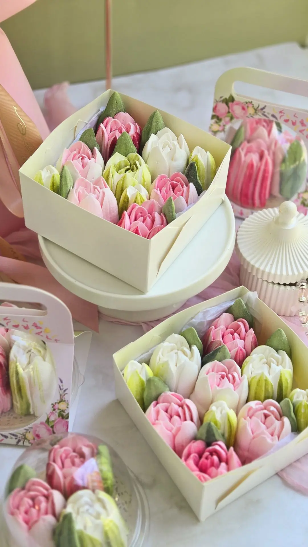 🌷 Зефирные тюльпаны ко Дню воспитателя 🌷