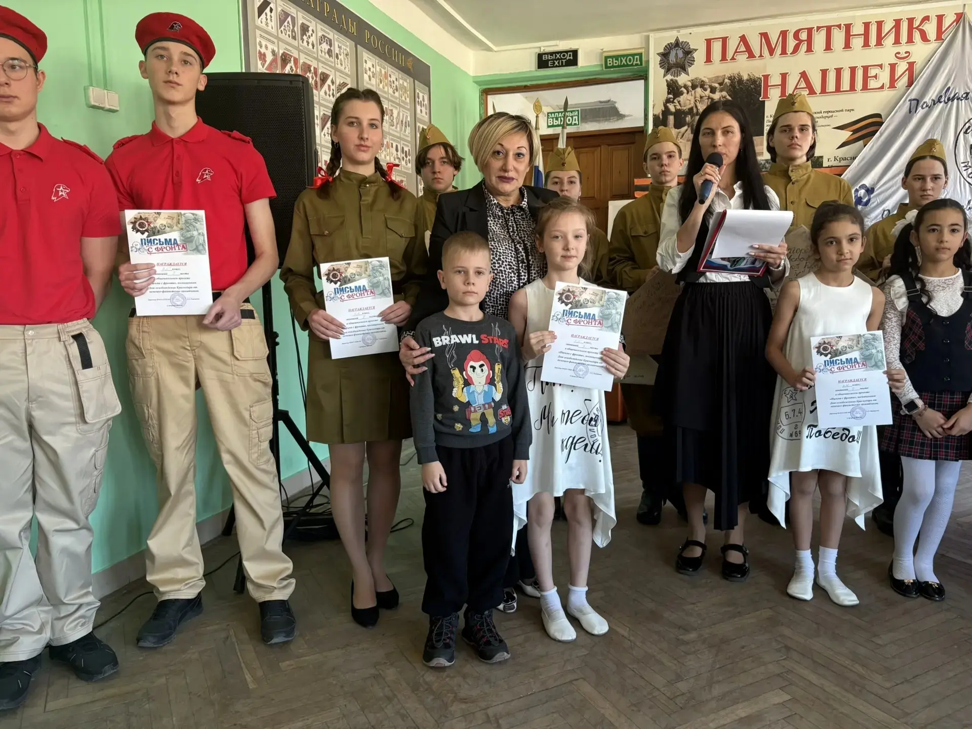 🇷🇺 Пока мы помним прошлое — у нас есть будущее.  Сегодня в нашей школе было особенно тихо и особенно