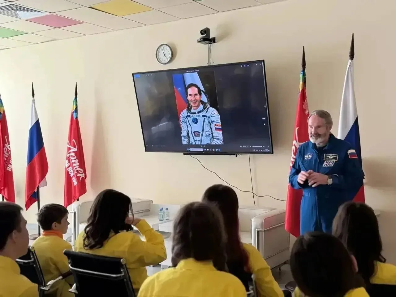 🏕️  В международном детском центре «АРТЕК» завершилась «Первая космическая» смена 🚀,  которая была п
