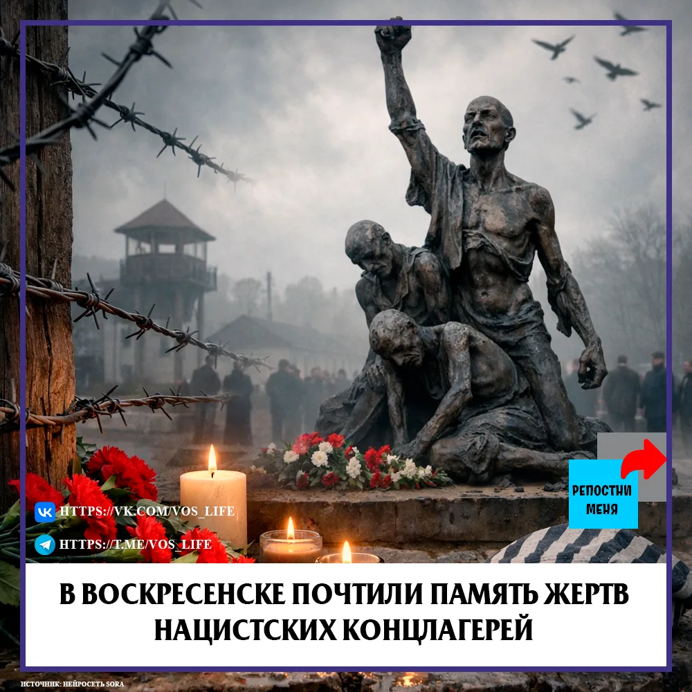В Воскресенске почтили память жертв нацистских концлагерей
