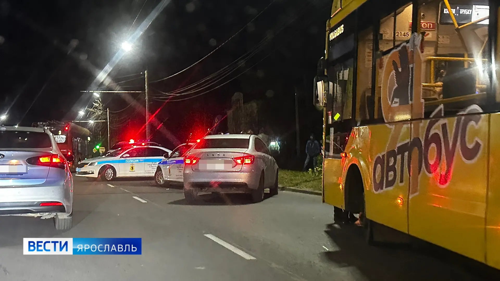 👮🏻‍♂️🚨 В Ярославле при задержании нетрезвого водителя пострадали два инспектора ГИБДД