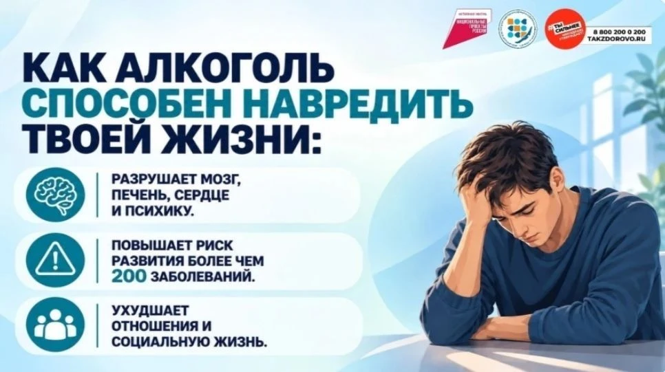 ❗Неделя сокращения потребления алкоголя и связанной с ним смертности и заболеваемости п...
