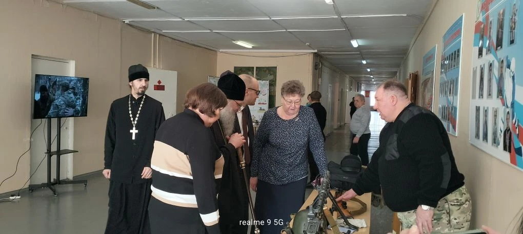 💫В преддверии 🎖"Дня защитника Отечества" на базе МБОУ «Гимназия» г. Моршанска прошел смотр строя и п