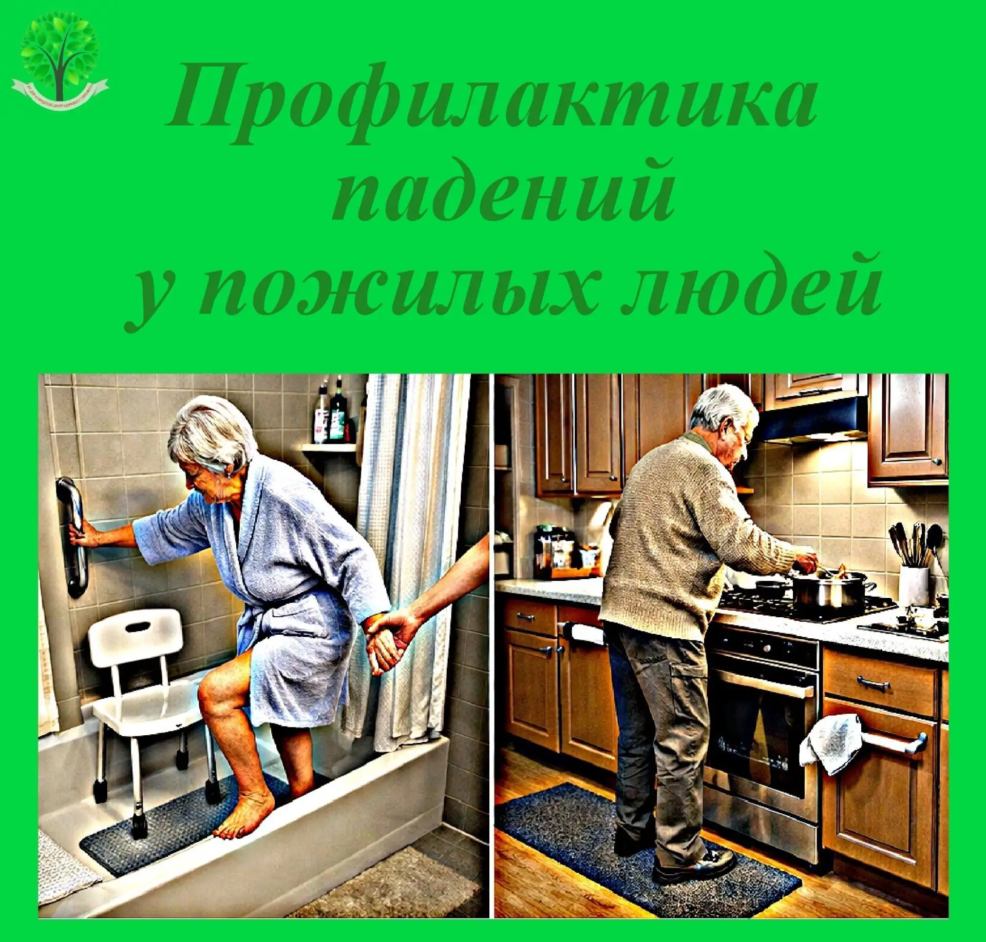 ПРОФИЛАКТИКА ПАДЕНИЙ У ПОЖИЛЫХ ЛЮДЕЙ: БЕЗОПАСНОЕ ОБУСТРОЙСТВО ДОМА