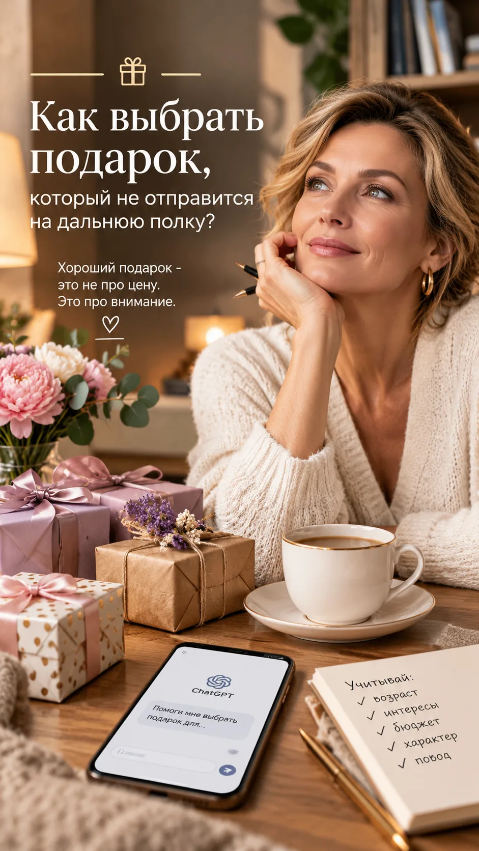 Как выбрать подарок, который не отправится на дальнюю полку?