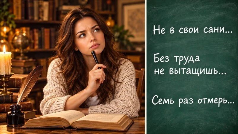ТЕСТ из 5 русских пословиц и поговорок, где "сыпятся" даже самые умные. А вы?