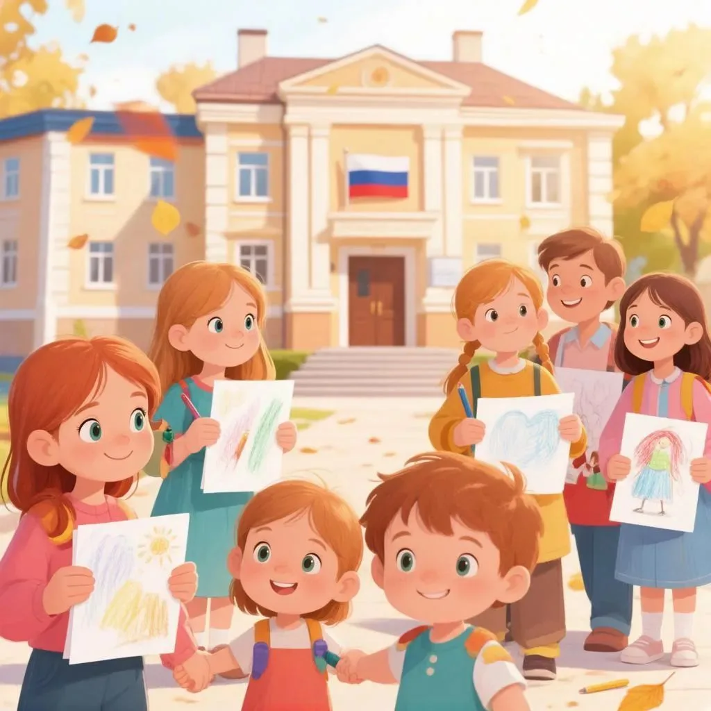 🎨 Конкурс детского рисунка «Голосует вся семья, а веду их снова я!»