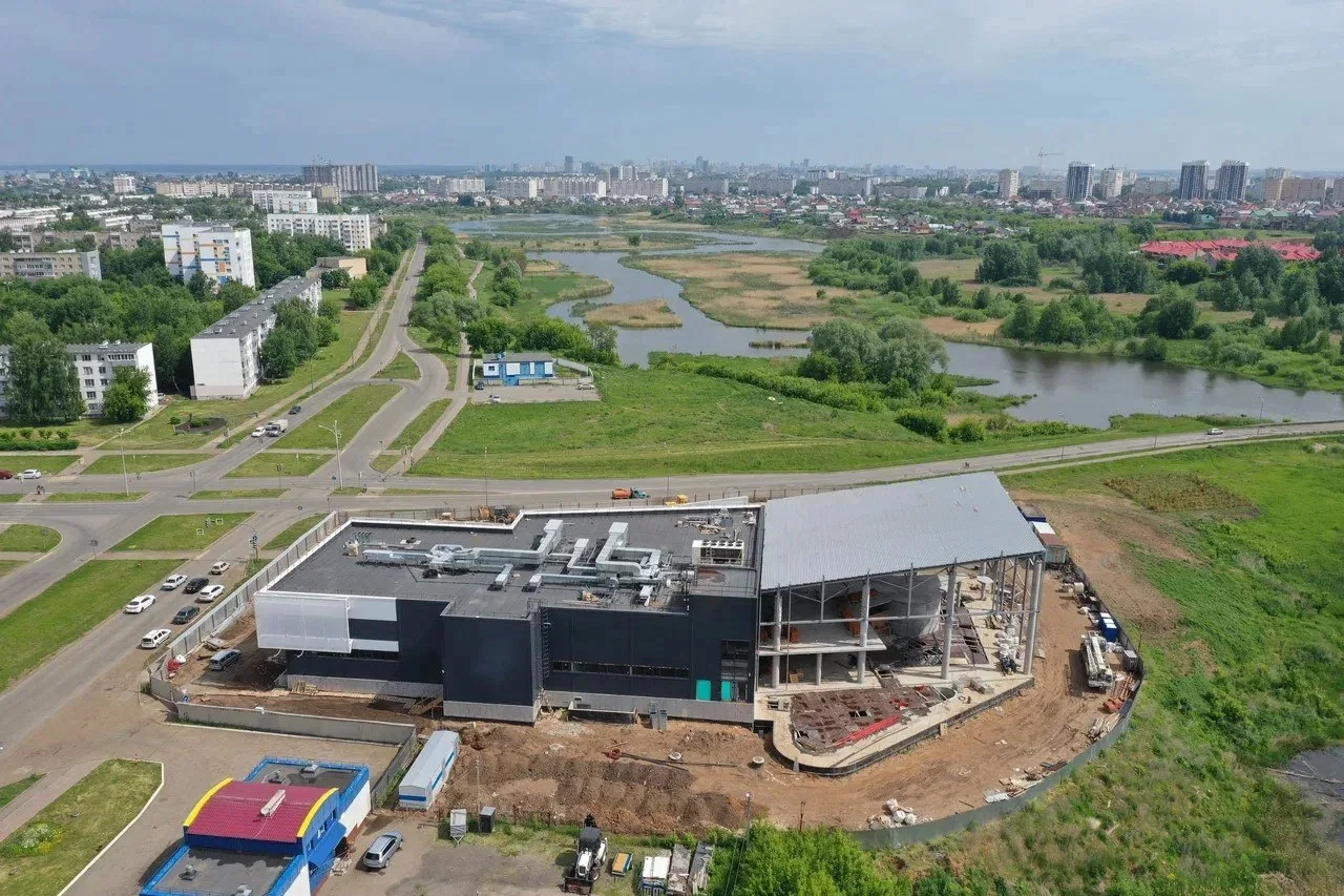 В термальном комплексе Челнах произошел пожар