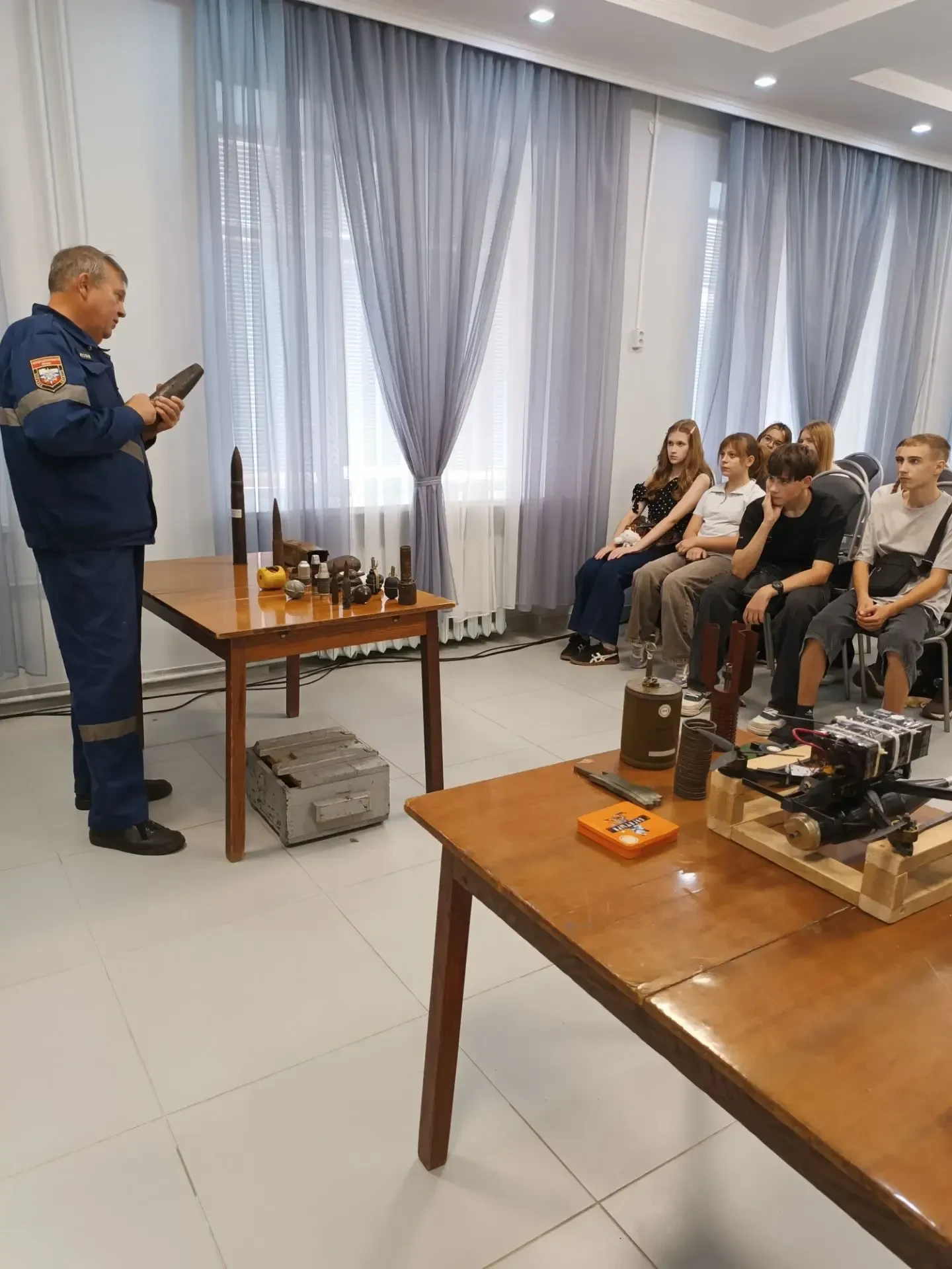 2 сентября 2026 года в городском культурном центре «Лира» состоялось занятие по мерам б...