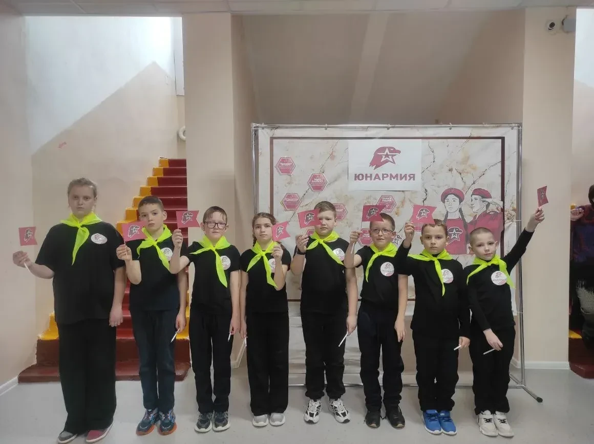 👲👲👲Вступление в ряды ЮНАРМИИ                                                        ...