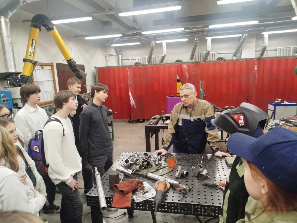 🎓 Профориентационная встреча в Охтинском колледже