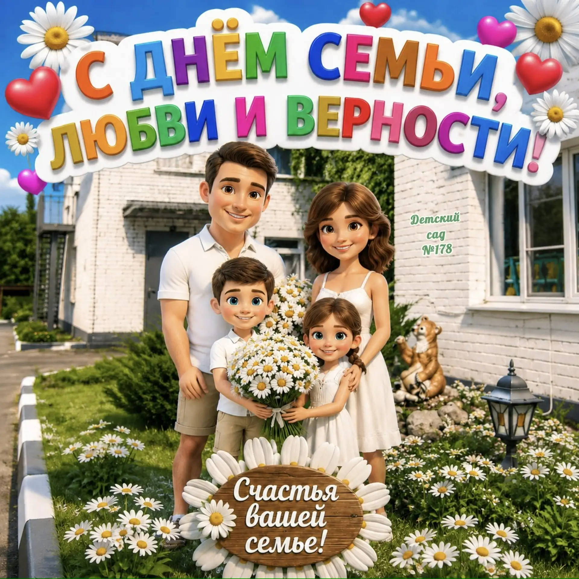 ✅🤗Дорогие родители, коллеги и гости нашего Госпаблика!!! 

❤️Сегодня замечательный и очень светлый 