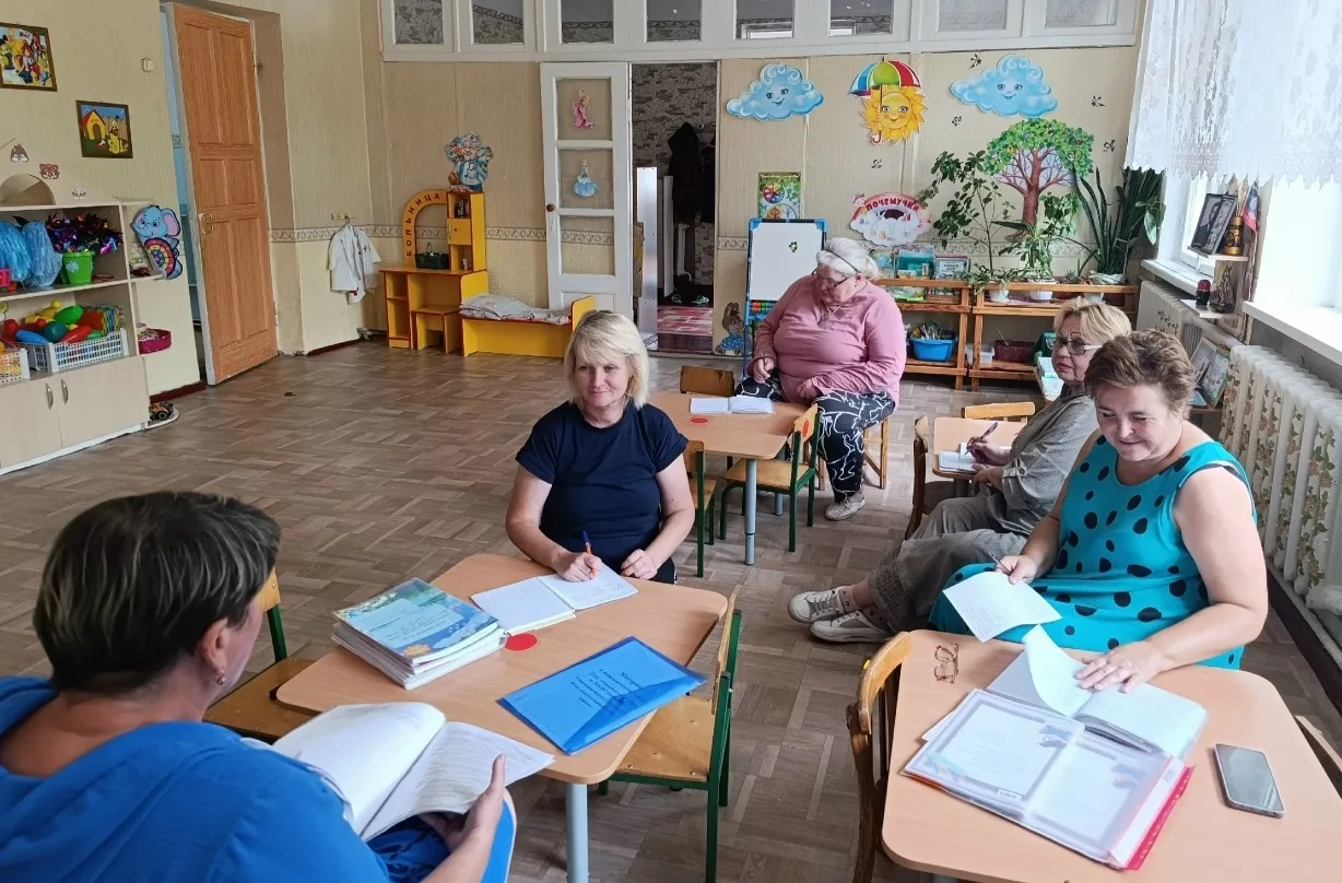 28 августа в детском саду прошел установочный педагогический совет «Новые горизонты в р...
