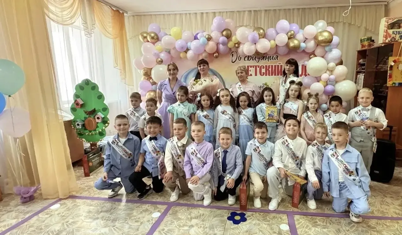 В подготовительной группе №6 прошёл выпускной — светлый и трогательный праздник, которы...