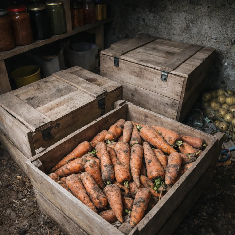 🥕 СОРТА МОРКОВИ С ЛУЧШЕЙ ЛЁЖКОСТЬЮ ДЛЯ ПОГРЕБА Лёжкость моркови во многом зависит от выбранного сорт
