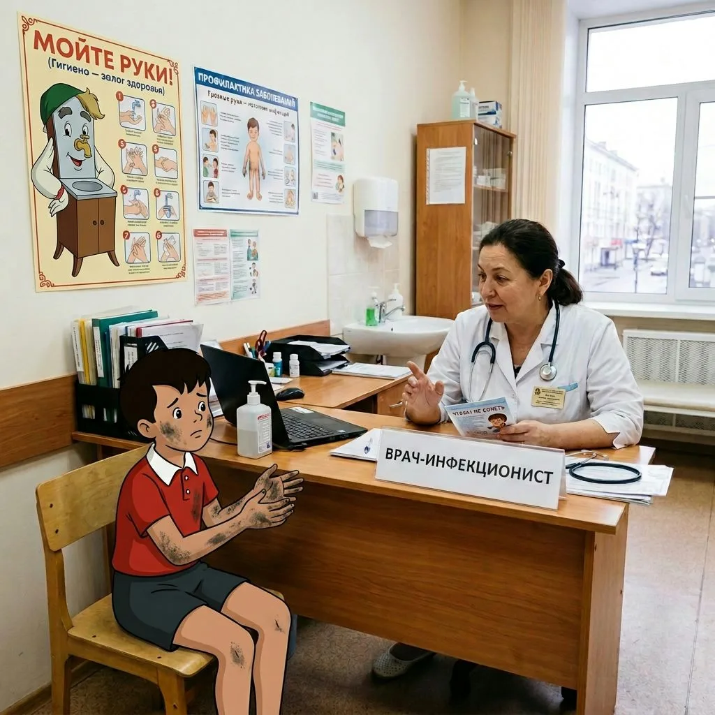 «НАДО, НАДО УМЫВАТЬСЯ ПО УТРАМ И ВЕЧЕРАМ»: ЧТО ИНФЕКЦИОНИСТ РАССКАЗАЛ БЫ ГРЯЗНУЛЕ НА ЯЗ...