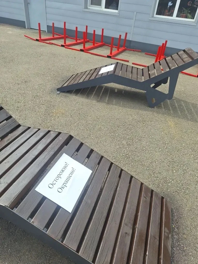 🌿 В Городском парке культуры и отдыха города Гулькевичи продолжаются работы по благоустройству. Наш