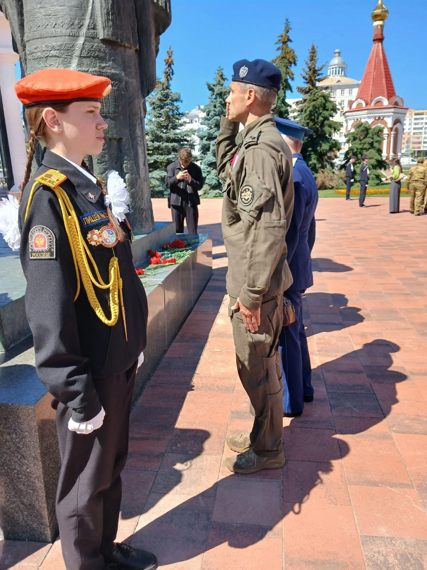 🕯️ Вахта Памяти

◽1 июля, в День ветерана боевых действий,  кадеты лицея несли Вахту Памяти у Мемор