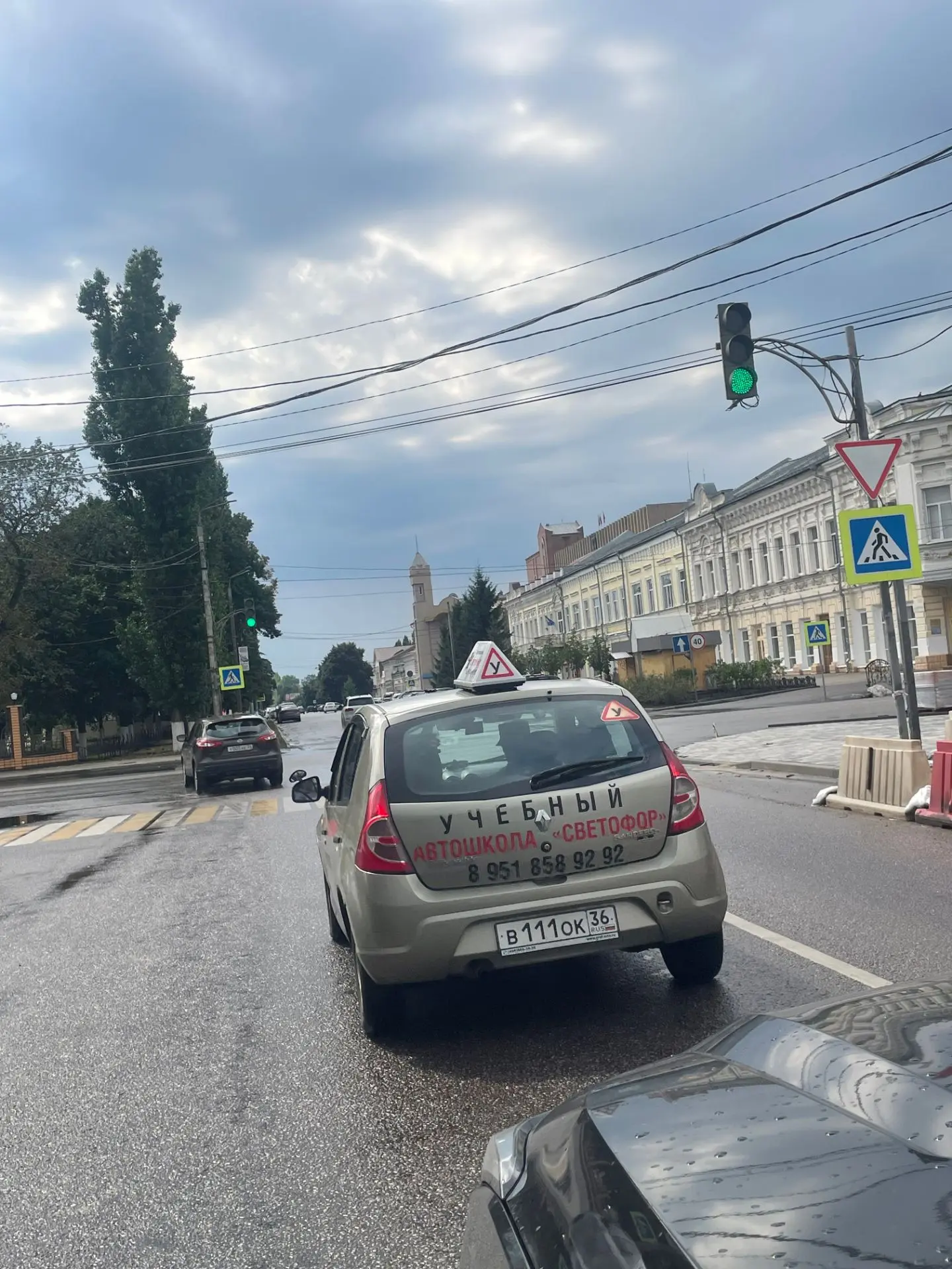 Осуществляем вождение по г. Борисоглебск