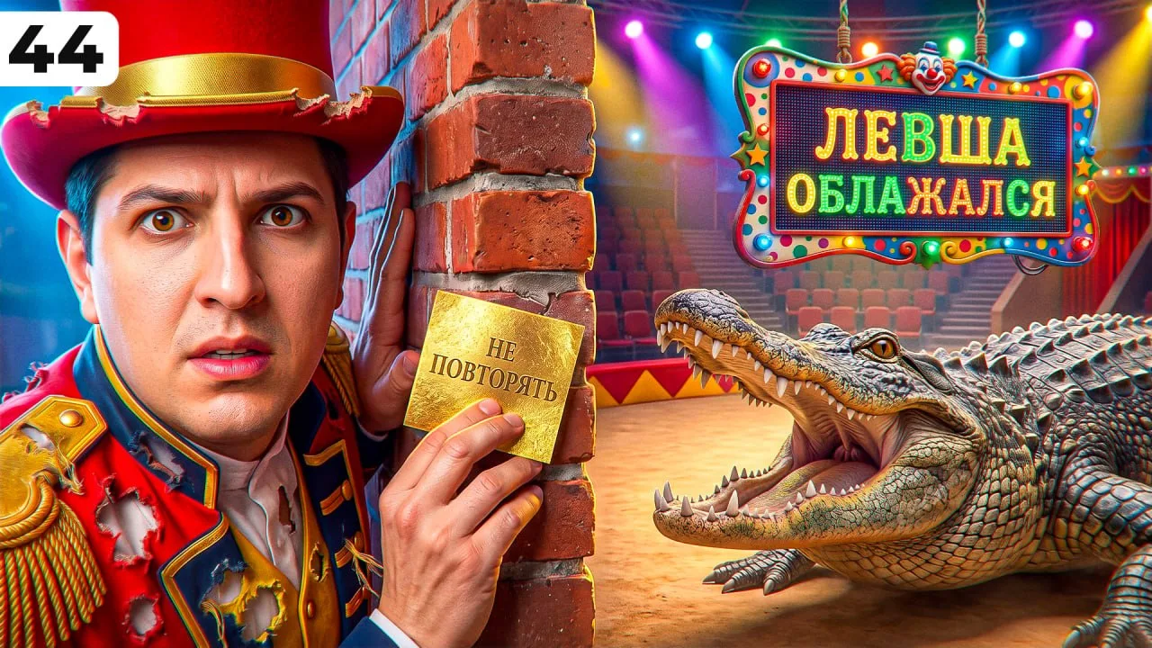 ⏪ЛЕВША ОБЛАЖАЛСЯ. Выпуск 44⏩